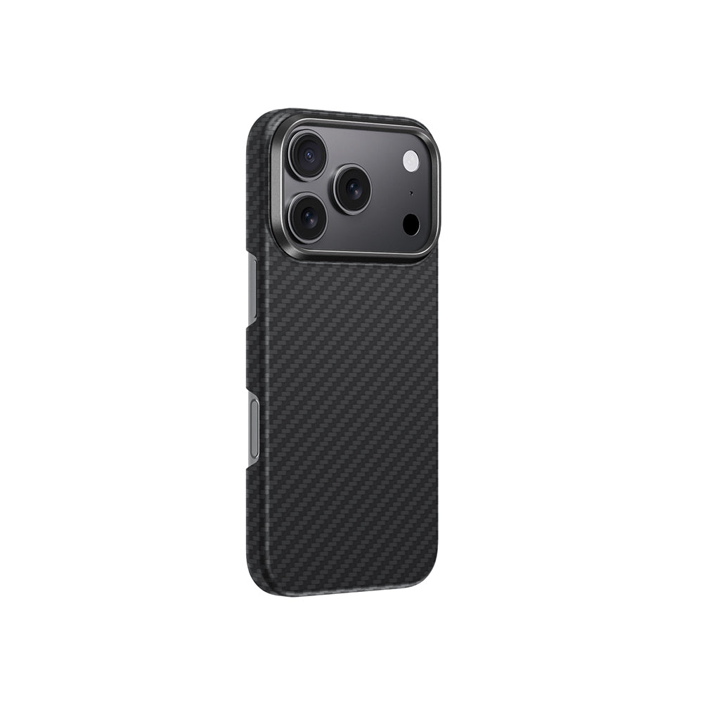 Apple iPhone 17 Pro Kılıf M-safe Şarj Özellikli 1500D Aramid Fiber Amazingthing Titan Max Serisi Kapak