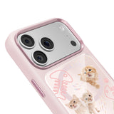 Apple iPhone 17 Pro Kılıf M-safe Şarj Özellikli 3D Baskılı Tasarım Mutural The Cat Serisi Kapak