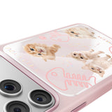 Apple iPhone 17 Pro Kılıf M-safe Şarj Özellikli 3D Baskılı Tasarım Mutural The Cat Serisi Kapak
