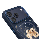 Apple iPhone 17 Pro Kılıf M-safe Şarj Özellikli 3D Baskılı Tasarım Mutural The Dog Serisi Kapak
