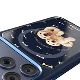 Apple iPhone 17 Pro Kılıf M-safe Şarj Özellikli 3D Baskılı Tasarım Mutural The Dog Serisi Kapak