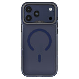 Apple iPhone 17 Pro Kılıf M-safe Şarj Özellikli Airbag Tasarımlı O-Ring Şeffaf Kajsa Trans Shield Serisi Kapak