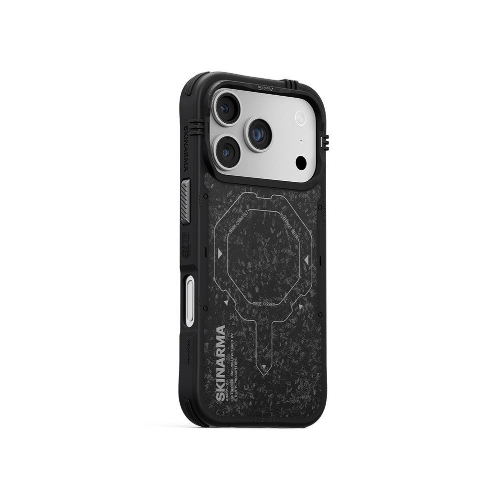 Apple iPhone 17 Pro Kılıf M-safe Şarj Özellikli Airbag Tasarımlı Skinarma Vektor Kapak