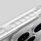Apple iPhone 17 Pro Kılıf M-Safe Şarj Özellikli Airbag Tasarımlı Standlı AmazingThing Titan Pro MagSpin Kapak