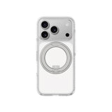 Apple iPhone 17 Pro Kılıf M-Safe Şarj Özellikli Airbag Tasarımlı Standlı AmazingThing Titan Pro MagSpin Kapak