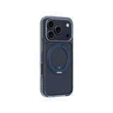Apple iPhone 17 Pro Kılıf M-Safe Şarj Özellikli Airbag Tasarımlı Standlı AmazingThing Titan Pro MagSpin Kapak