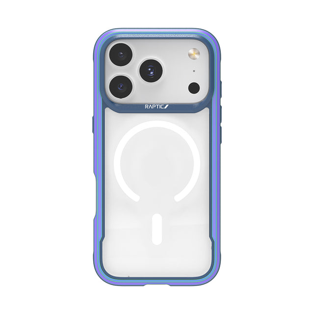Apple iPhone 17 Pro Kılıf M-safe Şarj Özellikli Airbagli Raptic Shield Serisi Şeffaf Arka Yüzey Kapak