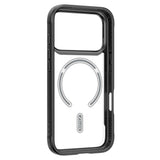 Apple iPhone 17 Pro Kılıf M-safe Şarj Özellikli Airbagli Raptic Shield Serisi Şeffaf Arka Yüzey Kapak