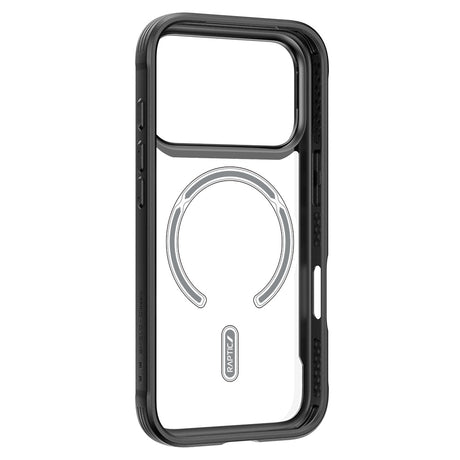 Apple iPhone 17 Pro Kılıf M-safe Şarj Özellikli Airbagli Raptic Shield Serisi Şeffaf Arka Yüzey Kapak