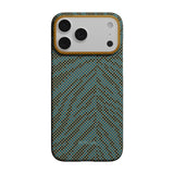 Apple iPhone 17 Pro Kılıf M-safe Şarj Özellikli Aramid Karbon Fiber Pitaka Breath of Veins Serisi Kapak