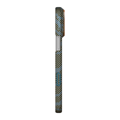 Apple iPhone 17 Pro Kılıf M-safe Şarj Özellikli Aramid Karbon Fiber Pitaka Breath of Veins Serisi Kapak