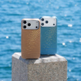 Apple iPhone 17 Pro Kılıf M-safe Şarj Özellikli Aramid Fiber Pitaka Glints of Gold Ultra Slim Serisi Kapak