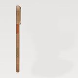 Apple iPhone 17 Pro Kılıf M-safe Şarj Özellikli Aramid Fiber Pitaka Glints of Gold Ultra Slim Serisi Kapak