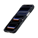 Apple iPhone 17 Pro Kılıf M-safe Şarj Özellikli Aramid Karbon Fiber Pitaka Sakura Hours Serisi Kapak