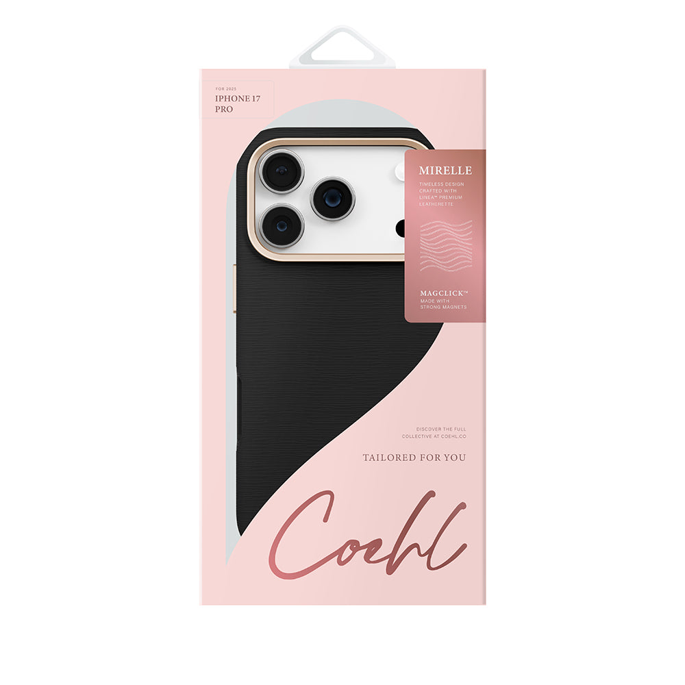 Apple iPhone 17 Pro Kılıf M-safe Şarj Özellikli Askı İpli Coehl Mirelle Kapak