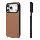 Apple iPhone 17 Pro Kılıf M-safe Şarj Özellikli Basit Mat Deri Desenli Youngkit Tech Fashion Serisi Kapak
