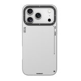 Apple iPhone 17 Pro Kılıf M-safe Şarj Özellikli Basit Mat Deri Desenli Youngkit Tech Fashion Serisi Kapak