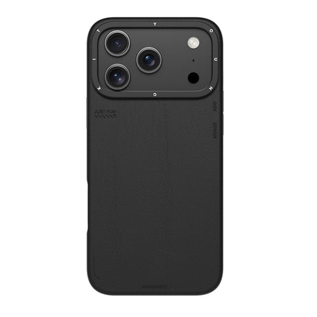 Apple iPhone 17 Pro Kılıf M-safe Şarj Özellikli Basit Mat Deri Desenli Youngkit Tech Fashion Serisi Kapak