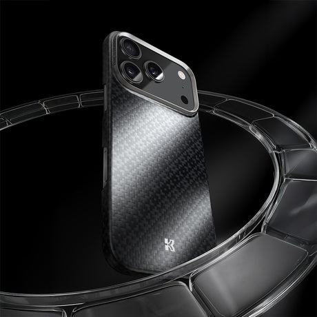 Apple iPhone 17 Pro Kılıf M-Safe Şarj Özellikli Benks ArmorAir ArmorGrid Serisi Kevlar Kapak