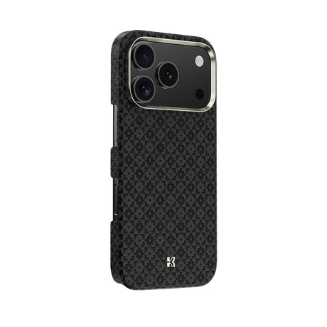 Apple iPhone 17 Pro Kılıf M-Safe Şarj Özellikli Benks ArmorAir ArmorGrid Serisi Kevlar Kapak
