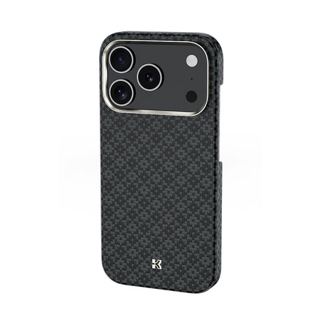 Apple iPhone 17 Pro Kılıf M-Safe Şarj Özellikli Benks ArmorAir ArmorGrid Serisi Kevlar Kapak