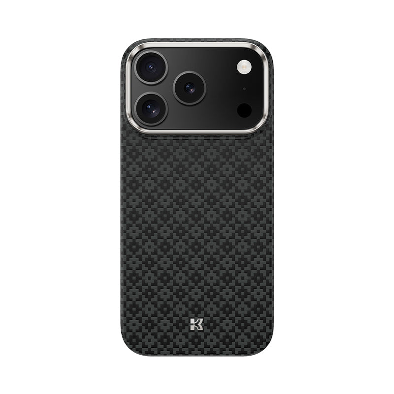 Apple iPhone 17 Pro Kılıf M-Safe Şarj Özellikli Benks ArmorAir ArmorGrid Serisi Kevlar Kapak