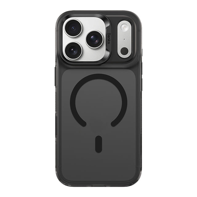 Apple iPhone 17 Pro Kılıf M-Safe Şarj Özellikli Benks C-Magnet Lucid Armor Kapak