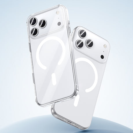 Apple iPhone 17 Pro Kılıf M-safe Şarj Özellikli Benks ​​​​​​Crystal Serisi Şeffaf Kapak