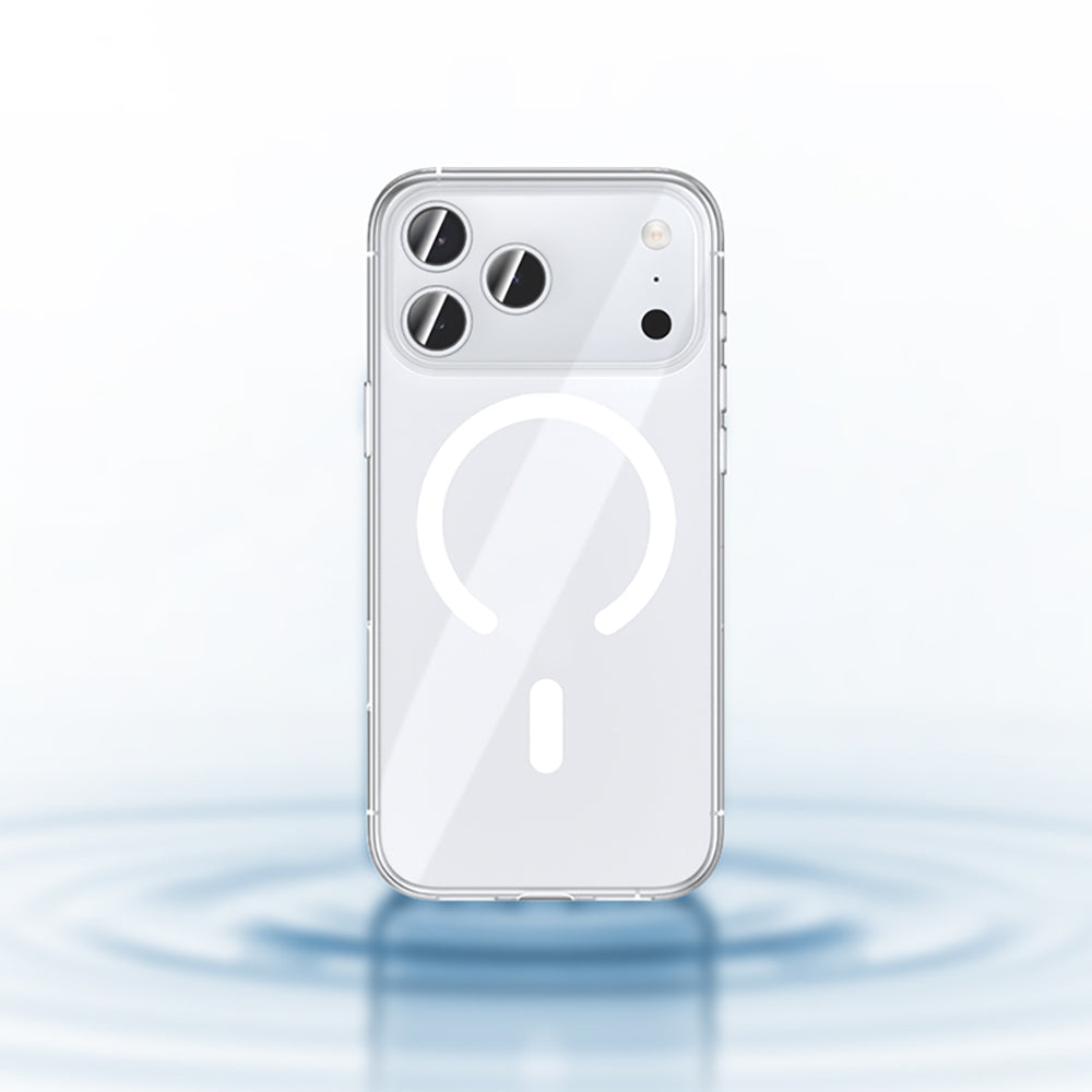 Apple iPhone 17 Pro Kılıf M-safe Şarj Özellikli Benks ​​​​​​Crystal Serisi Şeffaf Kapak
