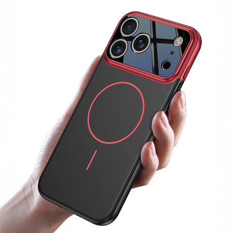 Apple iPhone 17 Pro Kılıf M-safe Şarj Özellikli Çift Parçalı Zore Napoli Kapak