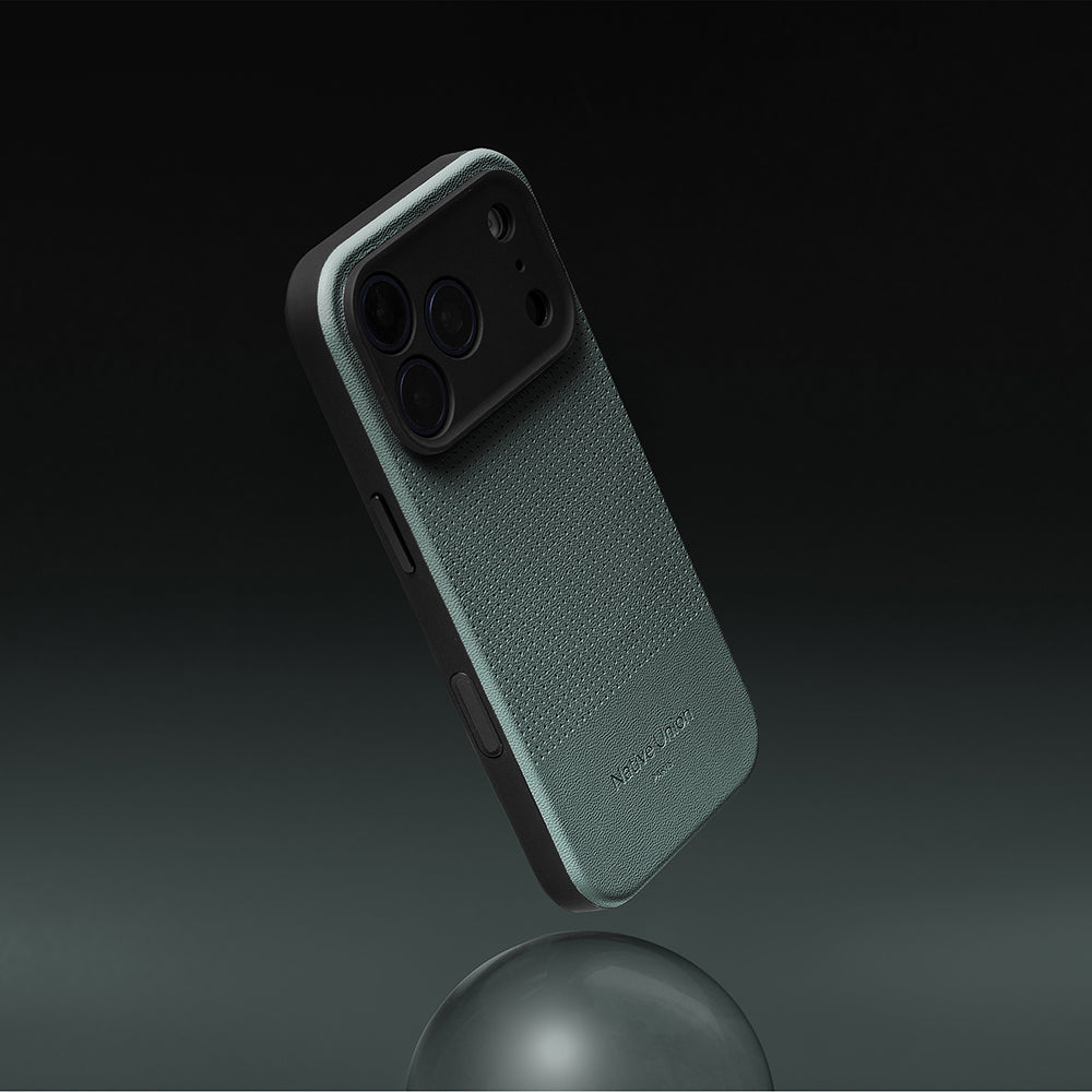 Apple iPhone 17 Pro Kılıf M-safe Şarj Özellikli Deri Dokulu Native Union 2025 Active Serisi Kapak