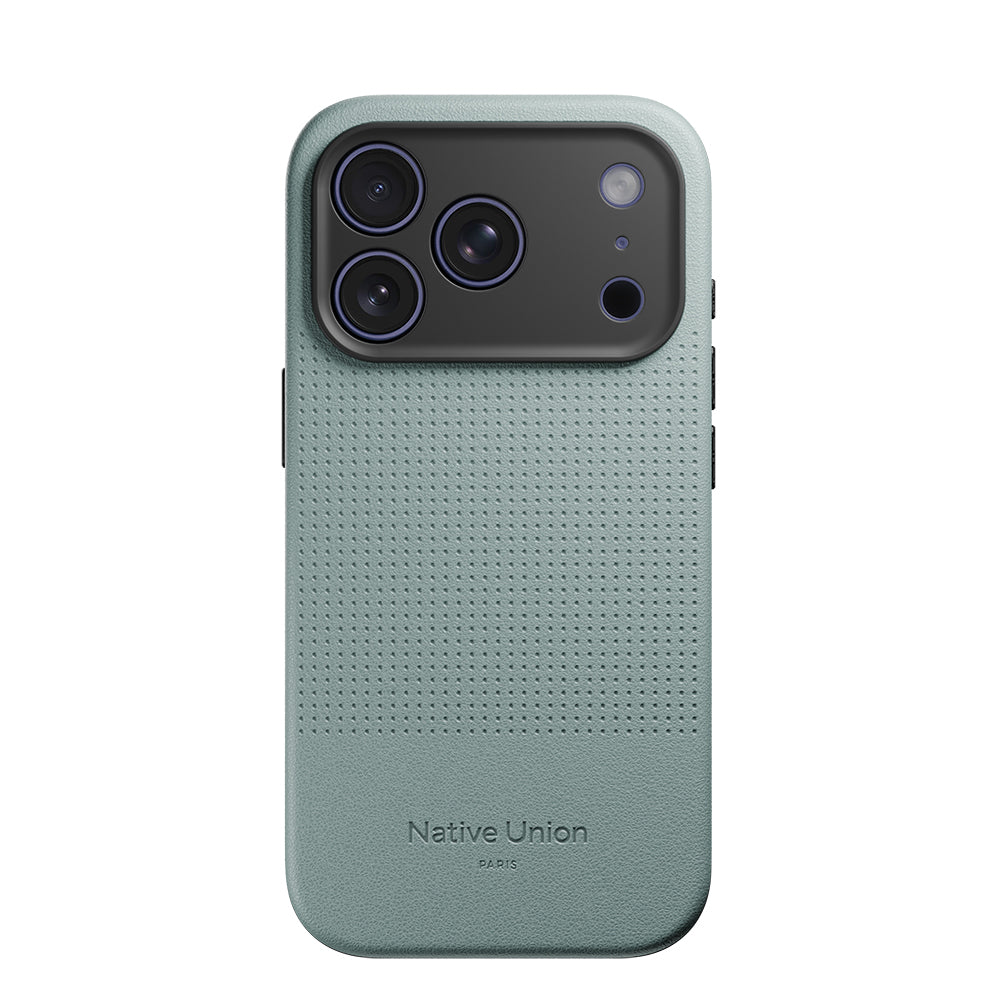 Apple iPhone 17 Pro Kılıf M-safe Şarj Özellikli Deri Dokulu Native Union 2025 Active Serisi Kapak
