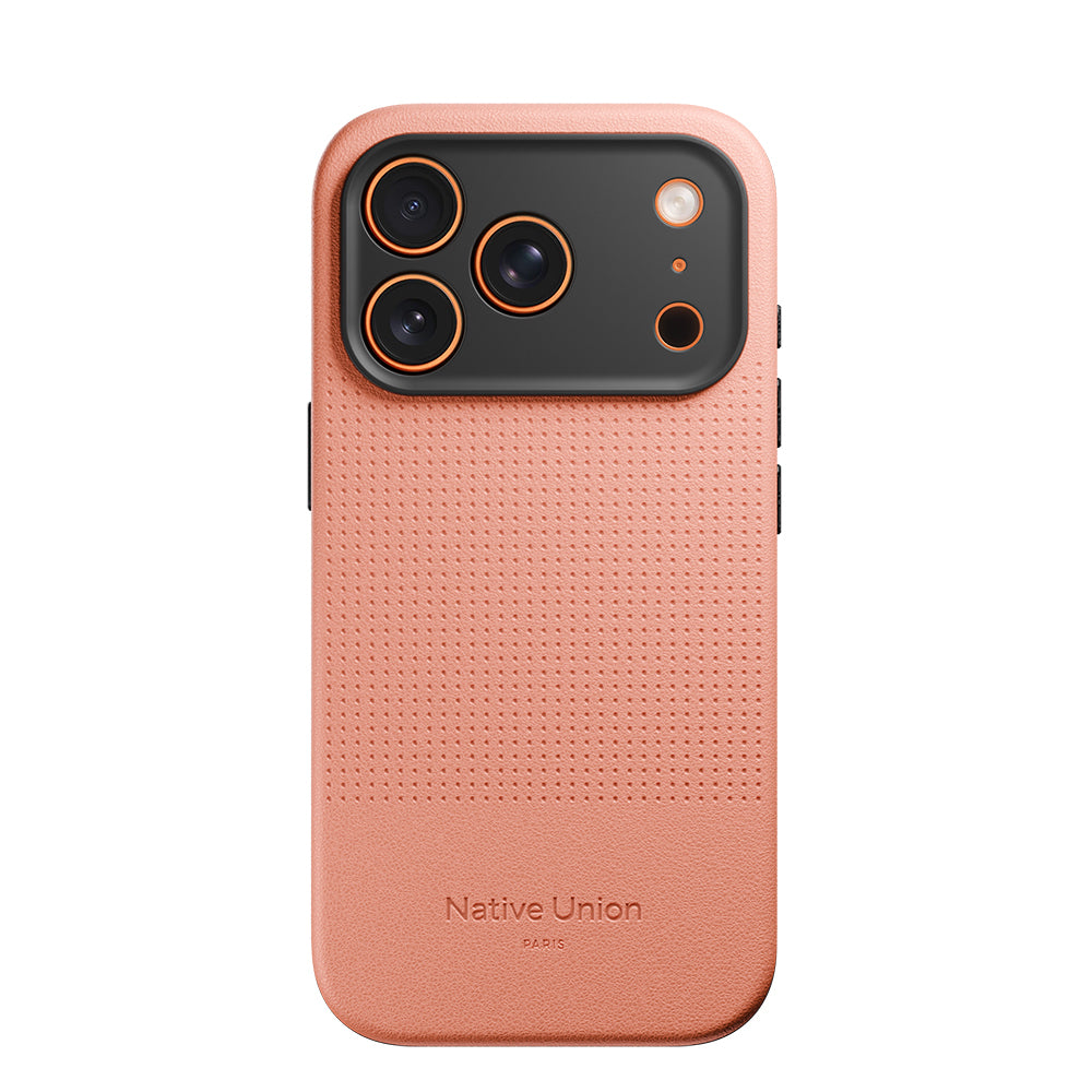 Apple iPhone 17 Pro Kılıf M-safe Şarj Özellikli Deri Dokulu Native Union 2025 Active Serisi Kapak