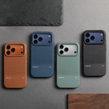 Apple iPhone 17 Pro Kılıf M-safe Şarj Özellikli Deri Dokulu Native Union RE Classic Serisi Kapak
