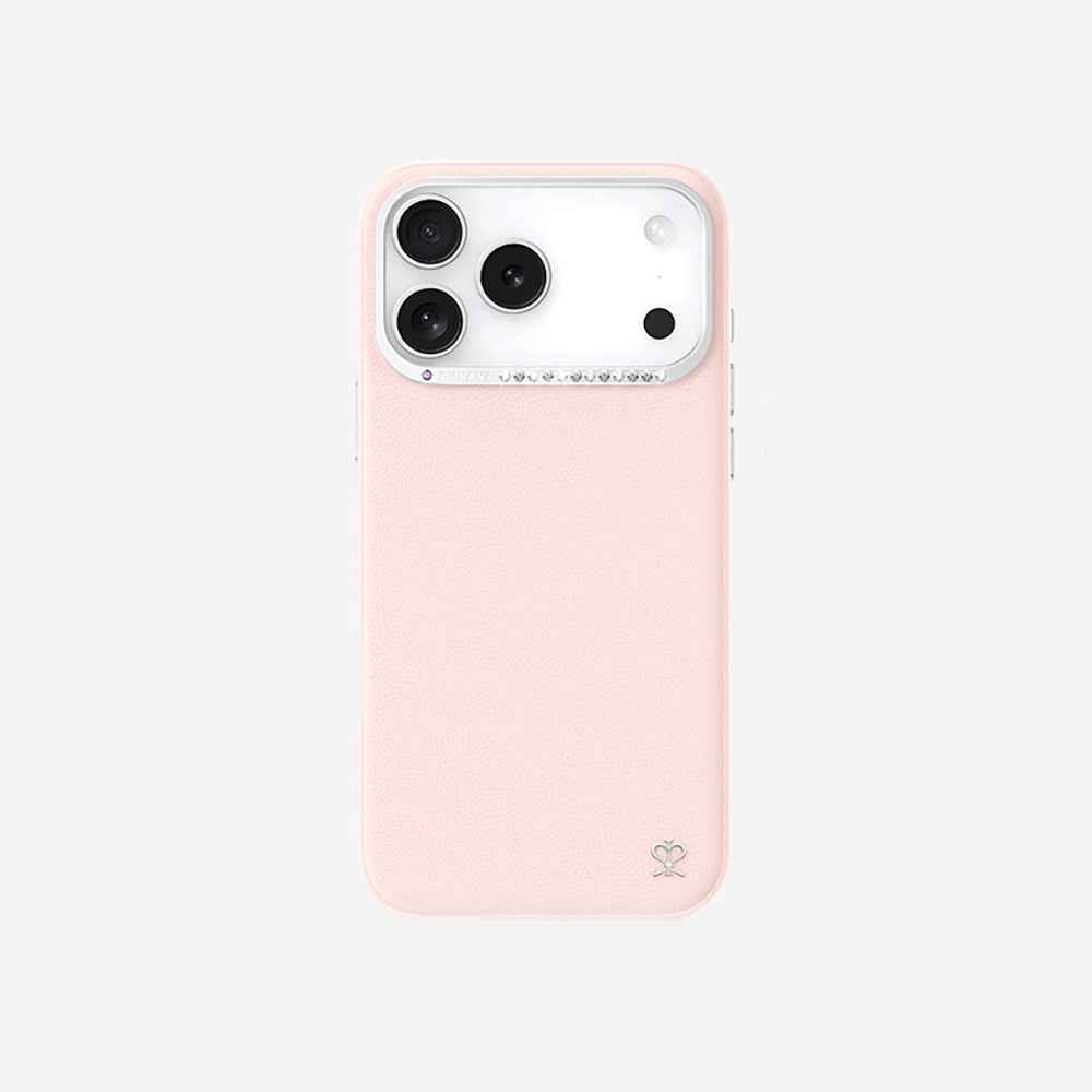 Apple iPhone 17 Pro Kılıf M-safe Şarj Özellikli Deri Tasarımlı Pynana Starry Serisi Kapak