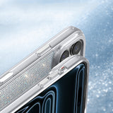 Apple iPhone 17 Pro Kılıf M-Safe Şarj Özellikli El İşlemeli Swarovski Taşlı Zore Paris Riva Sert PC Kapak