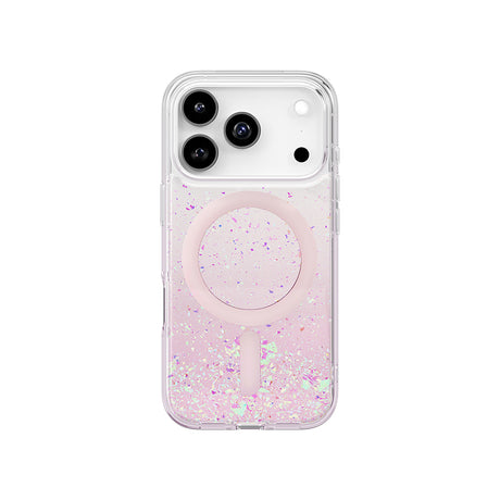 Apple iPhone 17 Pro Kılıf M-safe Şarj Özellikli Hologram Parçalı Coehl Rosara Kapak