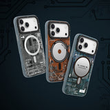 Apple iPhone 17 Pro Kılıf M-safe Şarj Özellikli Kamera Denetim Butonlu Youngkit Technology Serisi Kapak