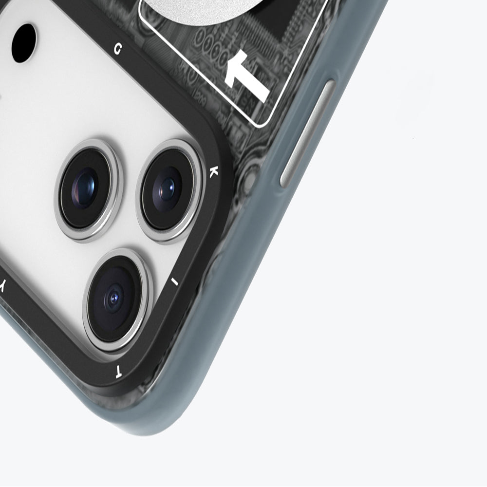 Apple iPhone 17 Pro Kılıf M-safe Şarj Özellikli Kamera Denetim Butonlu Youngkit Technology Serisi Kapak