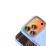 Apple iPhone 17 Pro Kılıf M-Safe Şarj Özellikli Kamera Korumalı Zore Elio Sert PC Kapak
