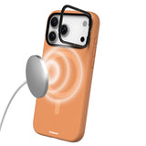 Apple iPhone 17 Pro Kılıf M-Safe Şarj Özellikli Kamera Standlı Youngkit Gel Cream Serisi Kapak