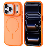 Apple iPhone 17 Pro Kılıf M-safe Şarj Özellikli Kamera Standlı Zore Notron Kapak