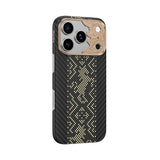 Apple iPhone 17 Pro Kılıf M-safe Şarj Özellikli Karbon Fiber Tasarımlı Benks Knight ArmorAir Kevlar Kapak