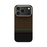Apple iPhone 17 Pro Kılıf M-safe Şarj Özellikli Karbon Fiber Tasarımlı Benks Prestige ArmorPro Kevlar Kapak