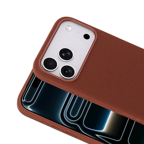 Apple iPhone 17 Pro Kılıf M-Safe Şarj Özellikli Kumaş Tasarımlı Zore Miami Sert PC Kapak