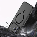 Apple iPhone 17 Pro Kılıf M-safe Şarj Özellikli Mat Arka Yüzey Wlons Lola Kapak