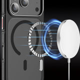 Apple iPhone 17 Pro Kılıf M-safe Şarj Özellikli Mat Görünümlü Wlons Vevo Kapak