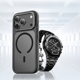 Apple iPhone 17 Pro Kılıf M-safe Şarj Özellikli Mat Görünümlü Wlons Vevo Kapak