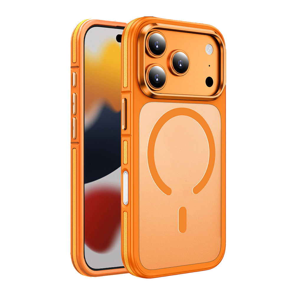 Apple iPhone 17 Pro Kılıf M-safe Şarj Özellikli Mat Görünümlü Wlons Vevo Kapak