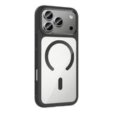 Apple iPhone 17 Pro Kılıf M-Safe Şarj Özellikli Metal Kamera Çerçeveli Zore Tiko Kapak